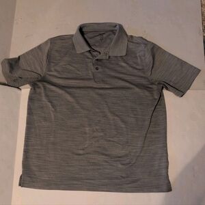 George Mens Gray Polyester Short Sleeve Pullover XL 46/48
